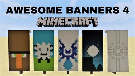 Minecraft banner tutorial
