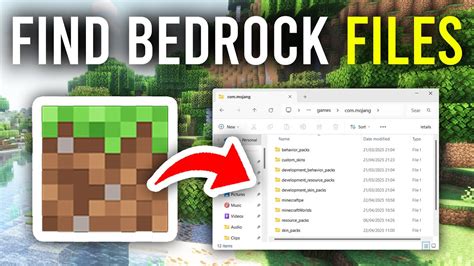 Minecraft bedrock file location android. I am not able to When the gam...