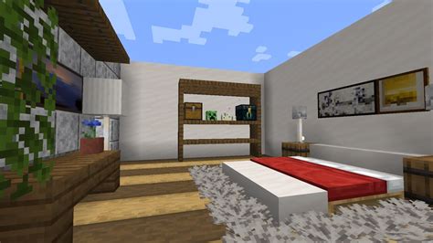 Minecraft bedroom tutorial