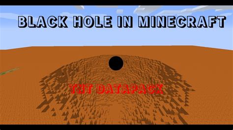Minecraft black hole datapack.  Download server software for Java and Bedrock to s...