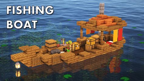 Minecraft boat tutorial