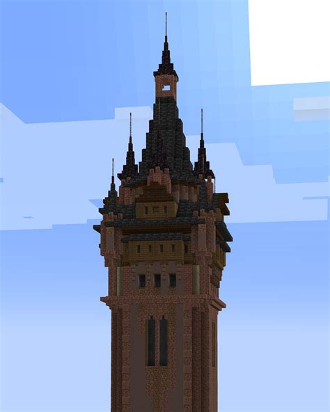 Minecraft castle tower