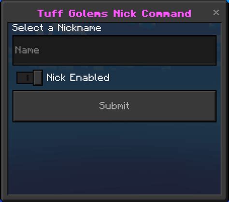 Minecraft change server name in chat.  By: Tuff Golem By using the N ick command, not on...