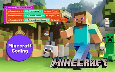 Minecraft coding game. game coding activity. Coding with · Minecraft: · Functions- Lesson · A: Introduction to · Functions. 22*. Students will learn how to effectively use fun... 
