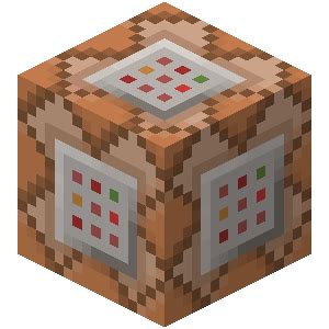 Minecraft command block. 2. Type the Command. In this example, we will test whether there is a grass block directly below you with the following command: /testforblock ~ ~-1 ~ diamond_ore. Type the command in the chat window. As you are typing, you will see the command appear in the lower left corner of the game window. Press the Enter key to run the command. 