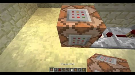 Minecraft command block door