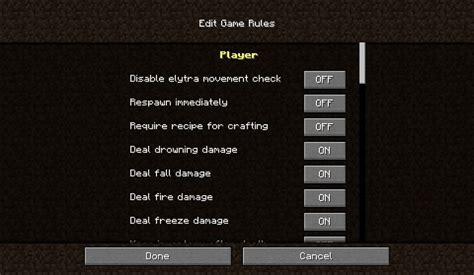 Minecraft console commands, gamerule commands …