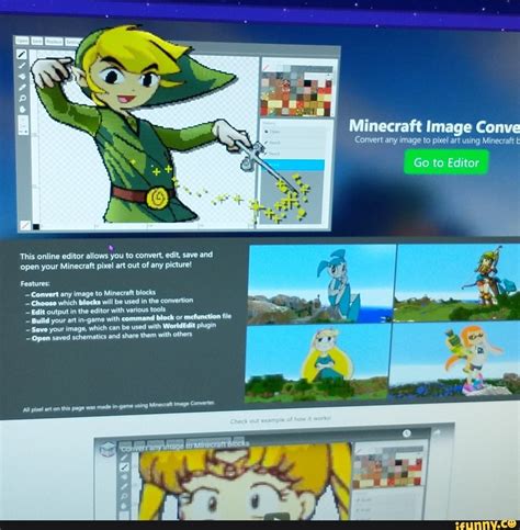Minecraft convert image to pixel art