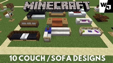 Minecraft couch
