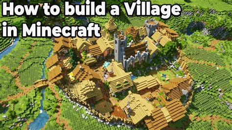Minecraft creating a village