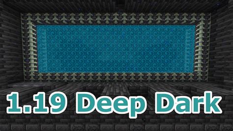 updated Jun 14, 2022 The Deep Dark is a biome introduced in The Wild 1.19 update. This biome can be found deep underground in the Overworld, usually in the - Y level. Like other biomes, the.... 