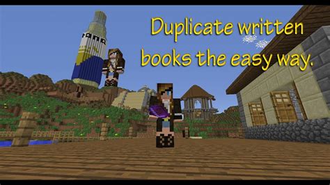 Minecraft duplicate books