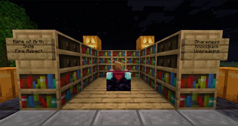 Minecraft enchanting bookshelf