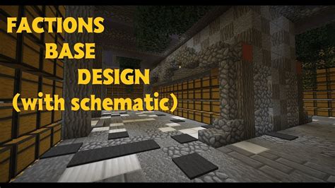 Minecraft factions base design 32x32.  In addition to blocks, the environment features...