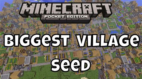 Minecraft giant village seed. ️#Minecraft #MinecraftBuilds #BedrockEdition #JavaEdition ️TOP 4 BEST VILLAGE SEEDS MINECRAFT 1.20I hope this video will help you ... 