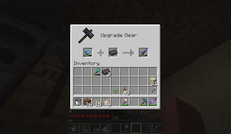 Minecraft guide How to make Netherite tools and weapons Polygon