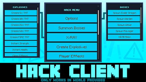 Minecraft hacked client maker.  (like ghost client) Supports almost all ...