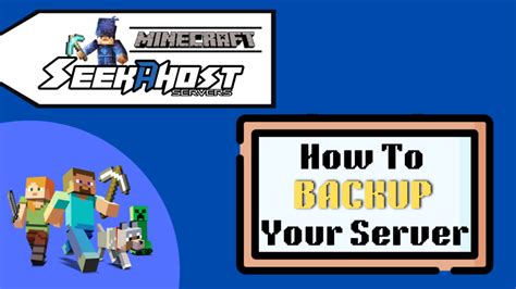 Minecraft how to backup server