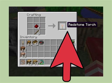 Minecraft how to build a torch