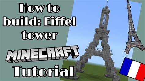 Minecraft how to build eiffel tower