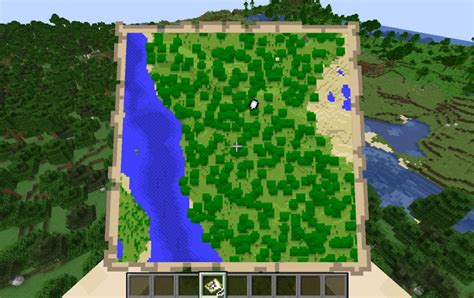 Minecraft how to fill a map