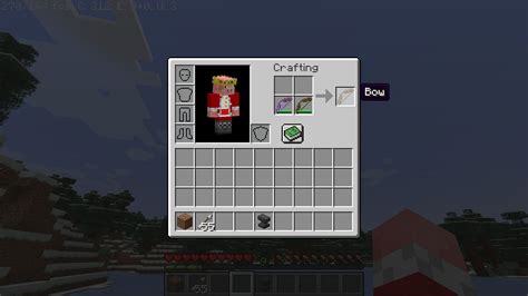 Minecraft how to fix a bow