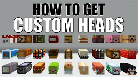 Minecraft how to get a head