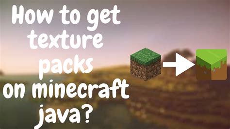 Minecraft how to get a texture pack