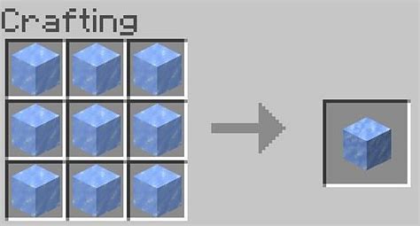 Minecraft how to get ice blocks