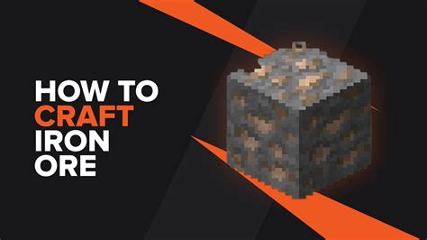 Minecraft how to get iron ore