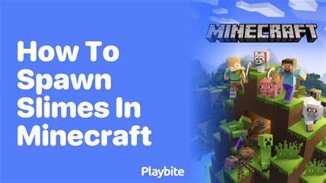 Minecraft how to get slimes to spawn