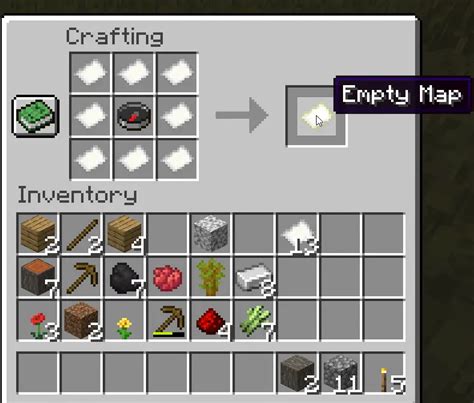 Minecraft how to make a blank map