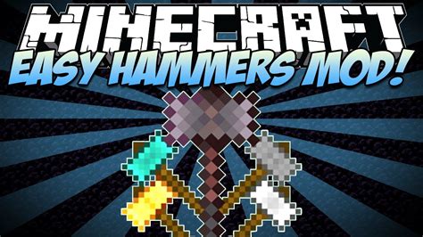Minecraft how to make a hammer