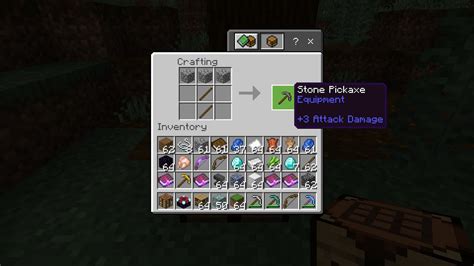 Minecraft how to make a pickaxe