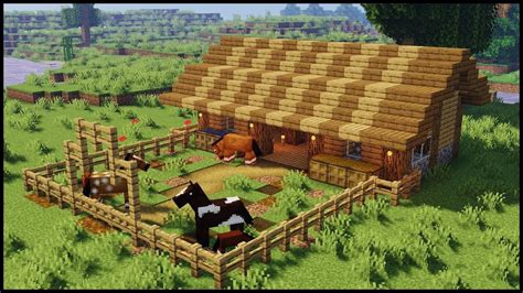 Minecraft how to make a stable