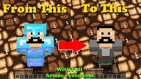 Minecraft how to make armor invisible