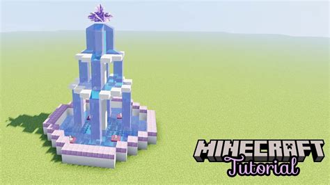 Minecraft how to make fountain