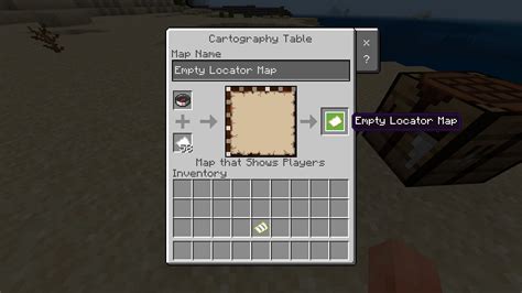 Minecraft how to make locator map