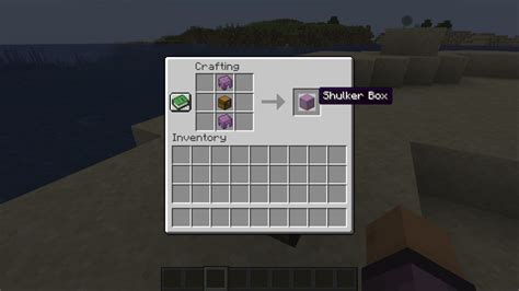 Minecraft how to make shulker box