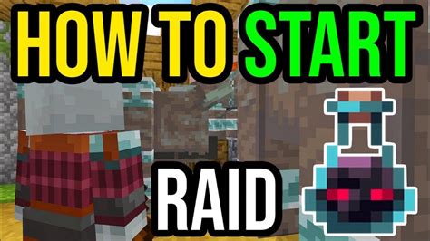 Minecraft how to raid