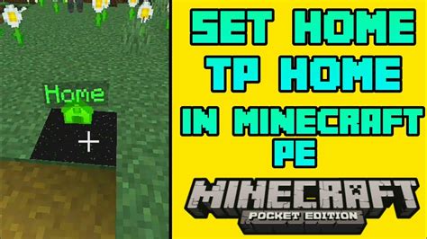 Minecraft how to tp home