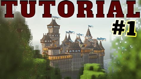 Minecraft huge castle tutorial