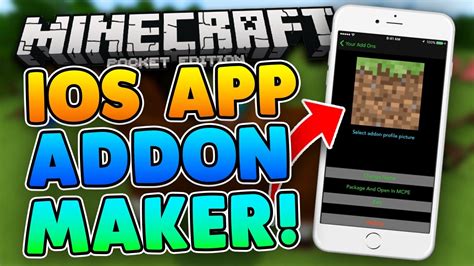 Minecraft ios addons