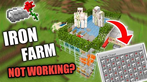 Minecraft iron farm not working. For Minecraft: PlayStation 4 Edition on the PlayStation 4, a GameFAQs message board topic titled "Why isn't my Iron Golem farm work?". 