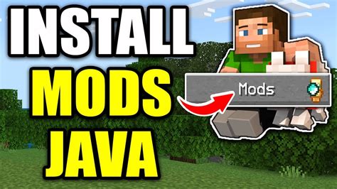 Minecraft java how to install mods