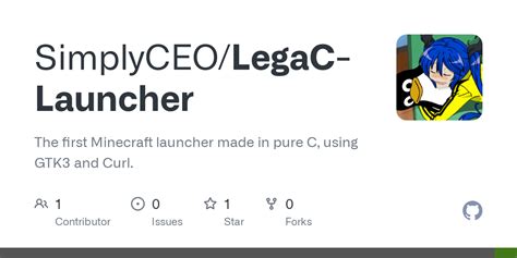 Minecraft launcher github. 17 SimplyCEO / LegaC Launcher A Minecraft launcher made with GTK ...