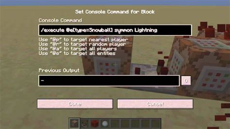 Minecraft lightning command.  How can I use commands to strike a specific player wi...