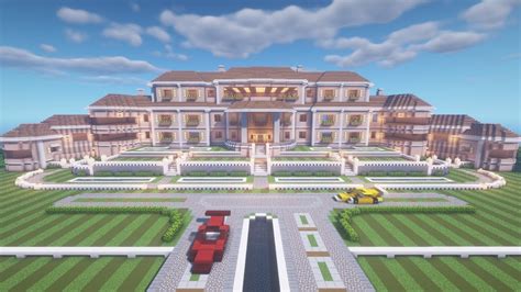 Minecraft mansion building tutorial