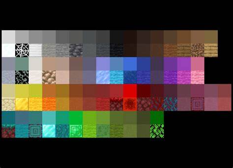 Minecraft map colors palette.  Their information is placed in the "dat...