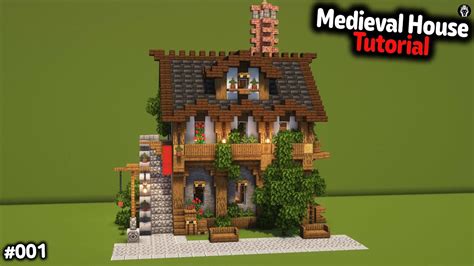Minecraft medieval house tutorial